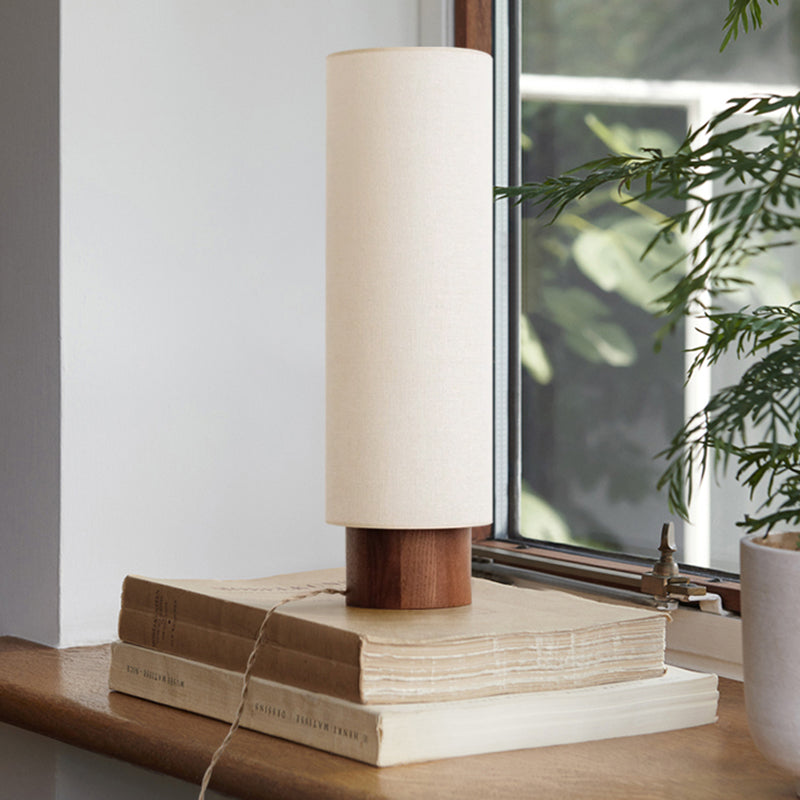Retro Wooden Table Lamp Designer Log Style Bedroom Bedside Lamp Living Room Study Decor E27 Lamp