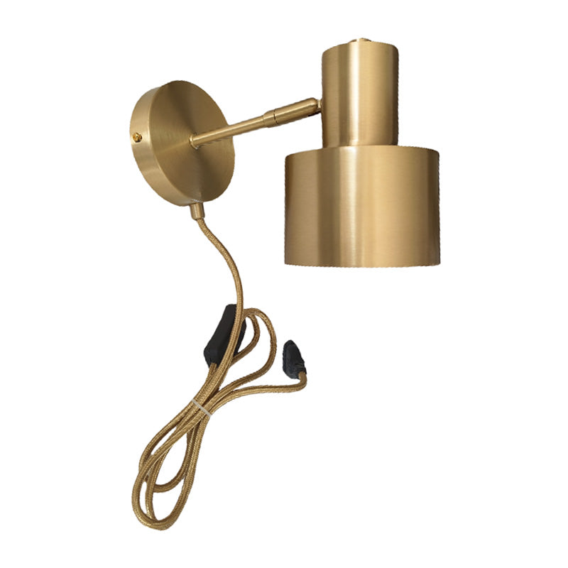 American Style All Copper Wall Lamp E14 Led Light Traditional Bedroom Corridor Teahouse