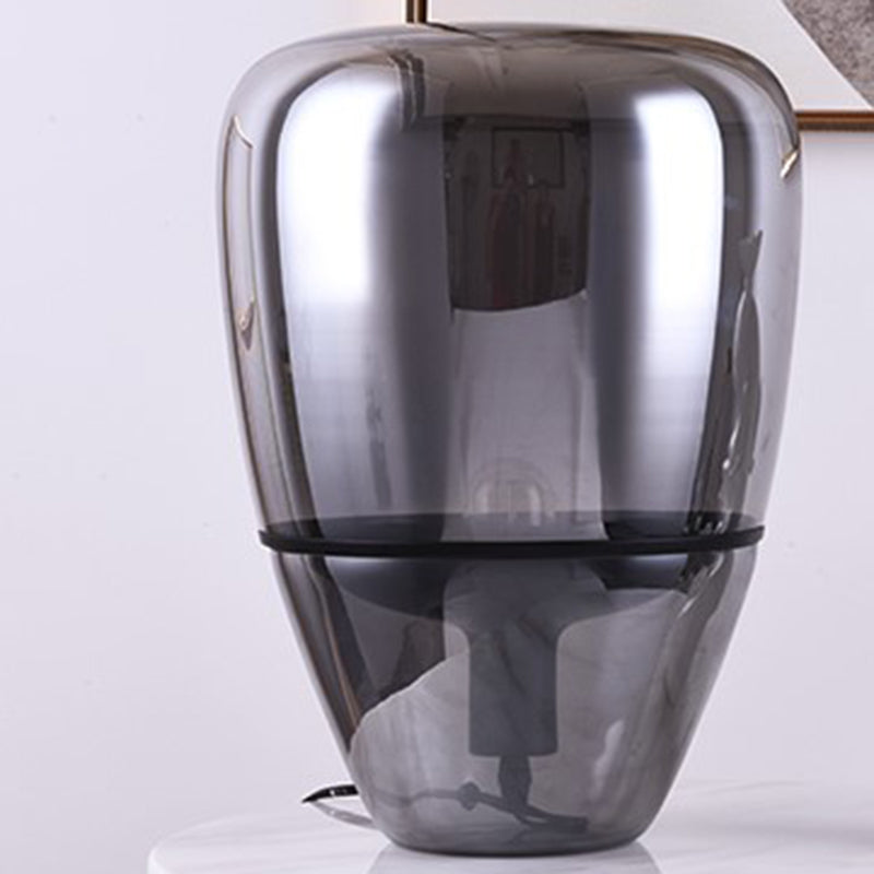 Designer Cup Shaped Glass Table Lamp