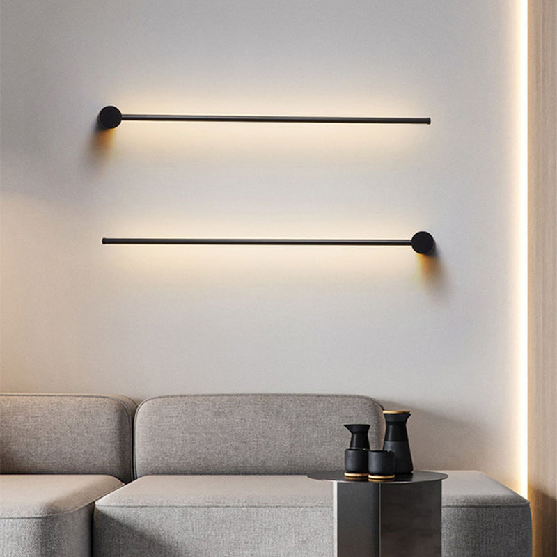 LED Wall Lamp Long Simple Lights Decor For Home Bedroom Living Room Bedside Sofa background Wall Sconce