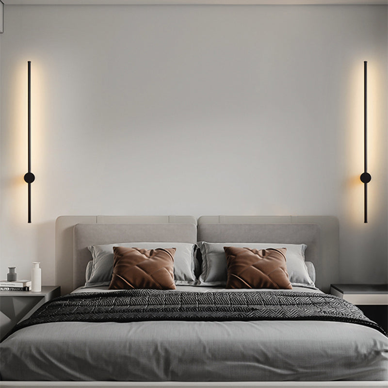 LED Wall Lamp Long Simple Lights Decor For Home Bedroom Living Room Bedside Sofa background Wall Sconce