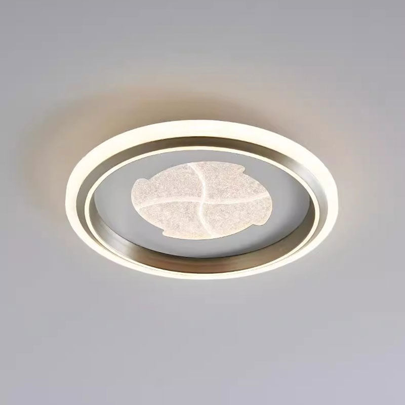 Designer Creative Chrome Color Metal Ceiling Light for Bedroom Living Room Kitchen