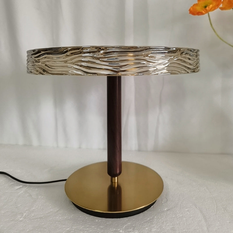 Nordic Designer Living Room Glass Table Lamp High Sense Hotel Bedroom Bed Light Luxury Atmosphere Decorative Creative