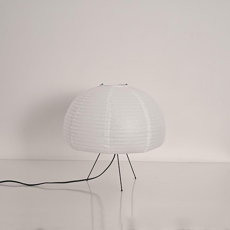 Noguchi Style Lamp Japanese Rice Paper Table Lamp Minimalist Bedside Lamp Eye-Protection Desk Light