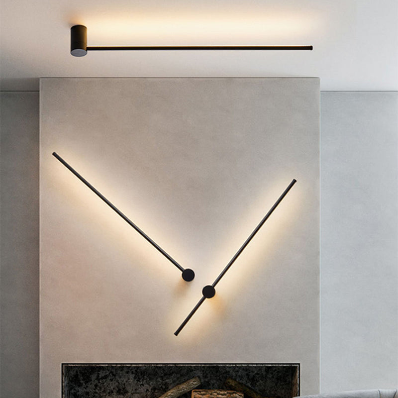 LED Wall Lamp Long Simple Lights Decor For Home Bedroom Living Room Bedside Sofa background Wall Sconce