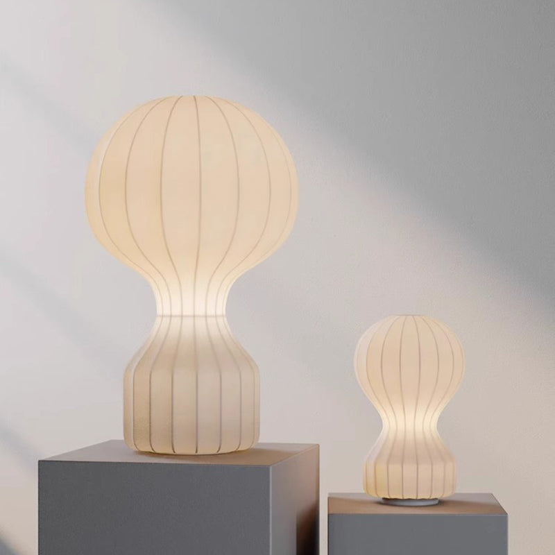 Silk E27 Led Table Lamps for Bedroom Bedside Light Living Room Restaurant Hotel Room Desk Lamp Home Decor