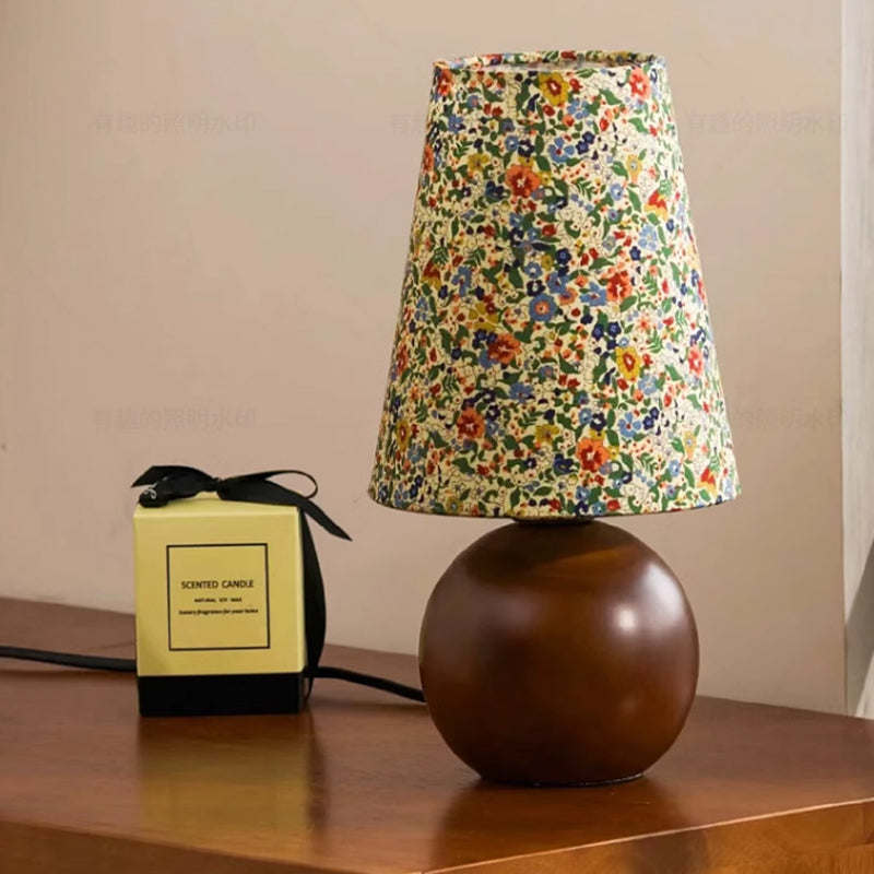 Chinese Style Wooden Table Lamp Retro Landscape  Desk Lamp Lights for Room Decoration Personality Beside Lamp