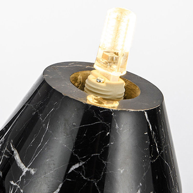 Nordic Glass Table Lamp Bedroom Bedside Study Modern Minimalist Designer Sample Room Desk Lamp