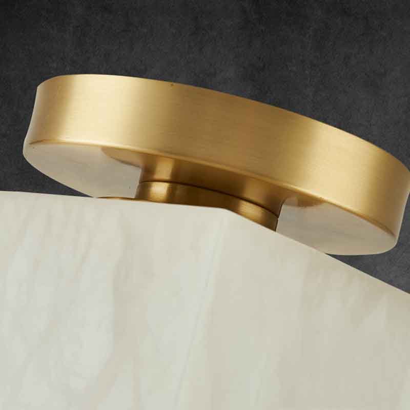 Modern Luxury Nature Marble Ceiling Light for Bedroom Living Room Hallway Balcony