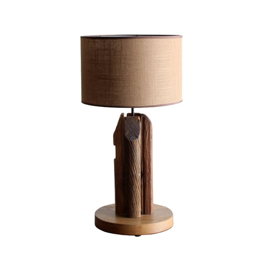 Casual 20.5" Lumber Standard Desk Lamp Outlet-powered Surrounding Luminescence Living Room Use