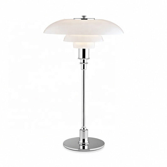 Modern Danish Designer Glass LED Table Lamp for Bedside Reading Bedroom Living Room Bedroom Study Decor