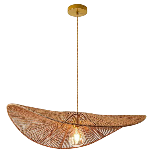 24'' Rattan Flower Pendant Light Dia.60cm