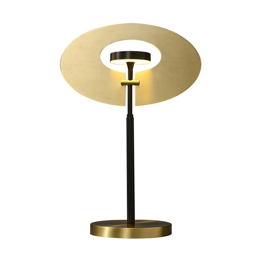 Minimalist Modern Style Copper Table Lamp for Hotel Bedroom Living Room Decoration Acrylic Desk Lights