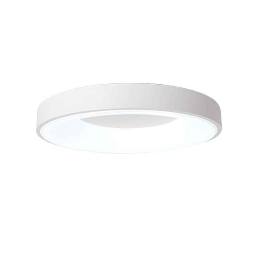 Modern Minimalist Multi color Round Metal LED Ceiling Lamp Indoor Lighting Fixtures