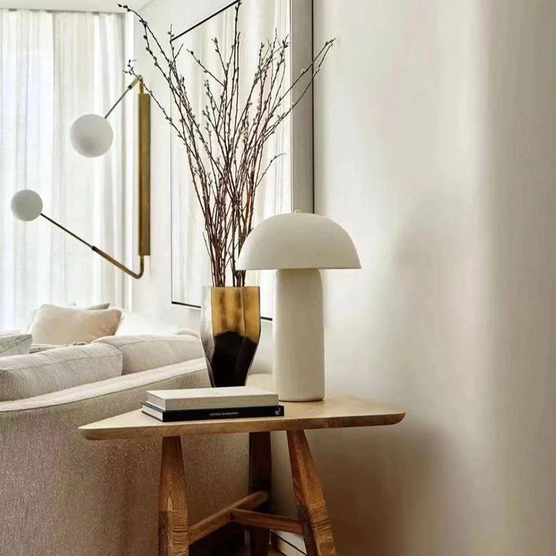 Wabi Sabi Mushroom Ceramic Table Lamp