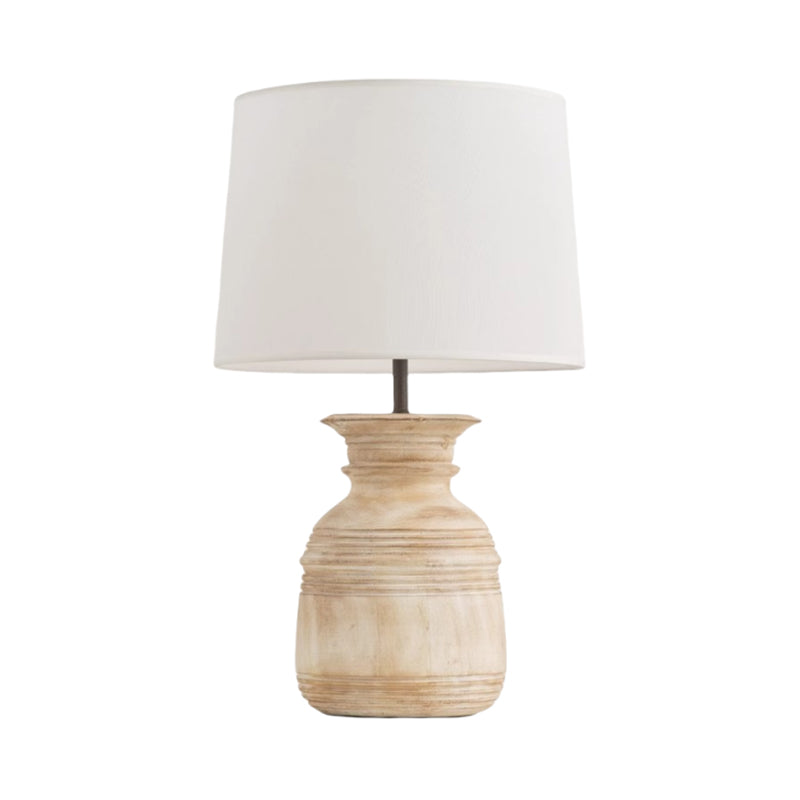Nordic Designer Wooden Table Lamp Nordic Korean Minimalism Bedroom Hotel Art Led Decorative