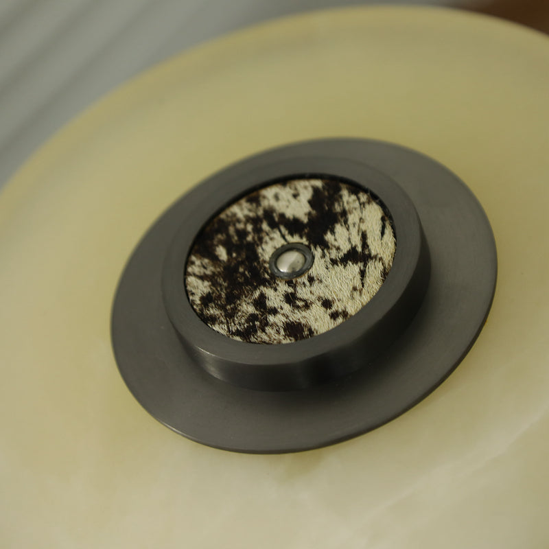 Touch Control LED Table Lamp Alabaster Shade