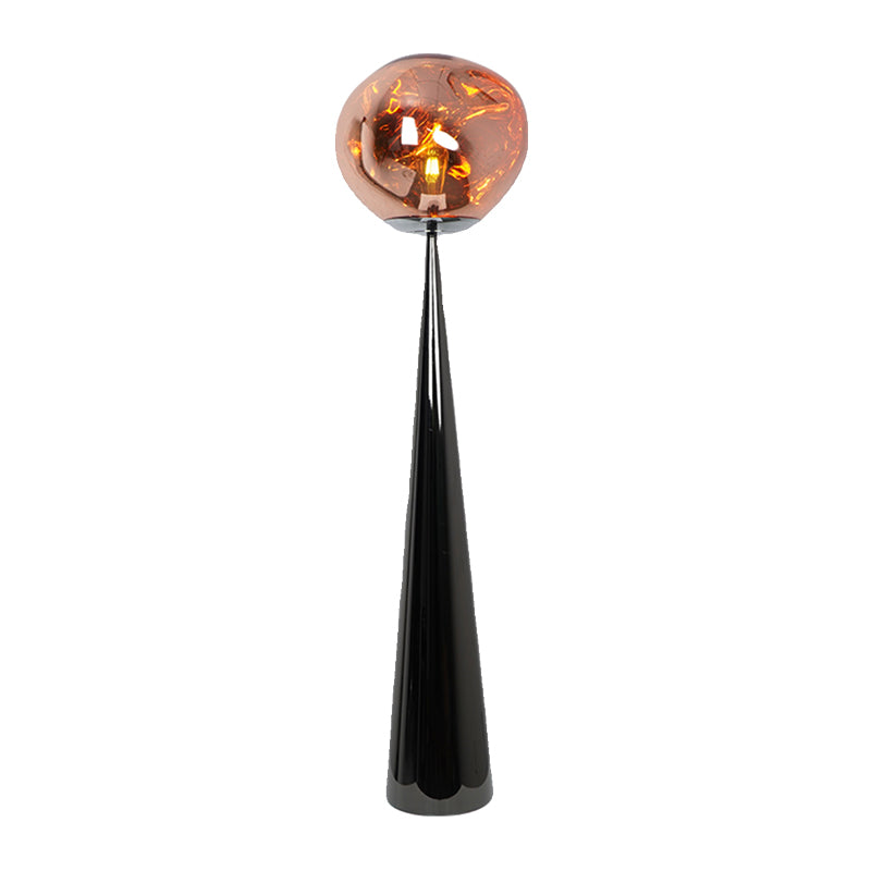 Creative 56" Volcanic Lava Floor Lamp With Acrylic Lampshade