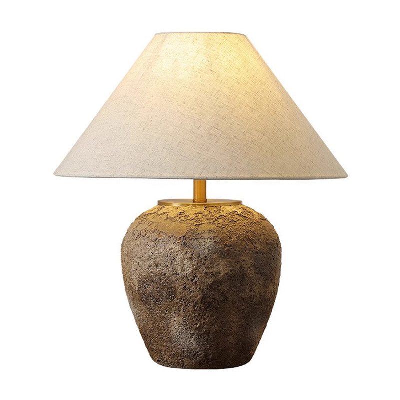 Wabi Sabi Lamp Bedroom Bedside Lamp Ceramic Pot Retro Homestayers Japanese Living Room