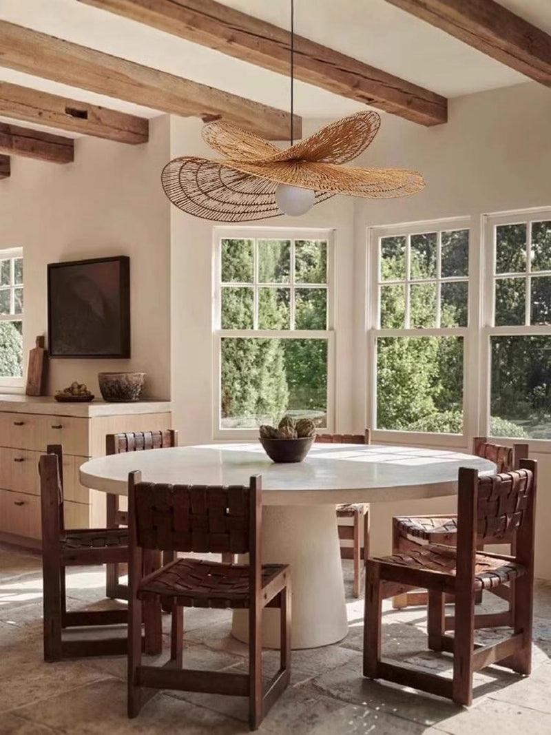 Tax Include Rattan Pendant Light Hand-woven Lamp Chandelier Natural Home Decor