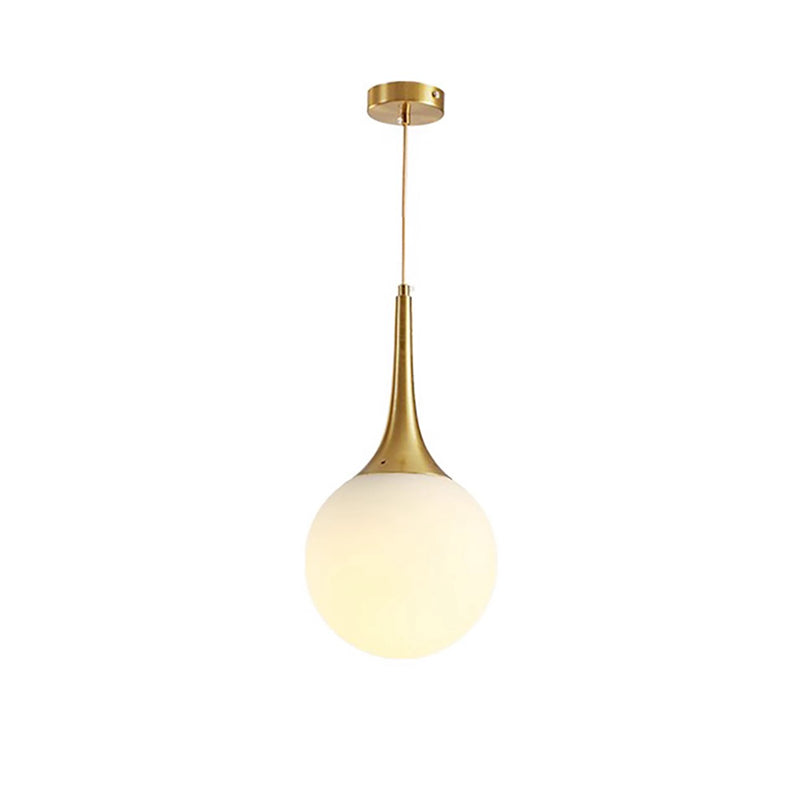 Glass Waterdrop LED Pendant Lamp 15cm 18cm