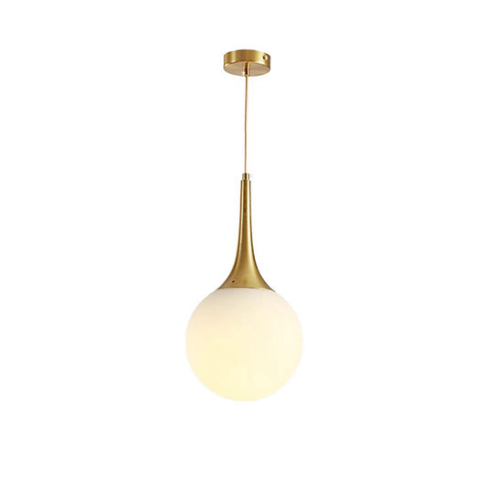 Glass Waterdrop LED Pendant Lamp 15cm 18cm