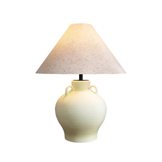 Contemporary CeramicTable Lamp Creativity Living Room Bedroom Study Hotel Homestay Engineering Desk Light