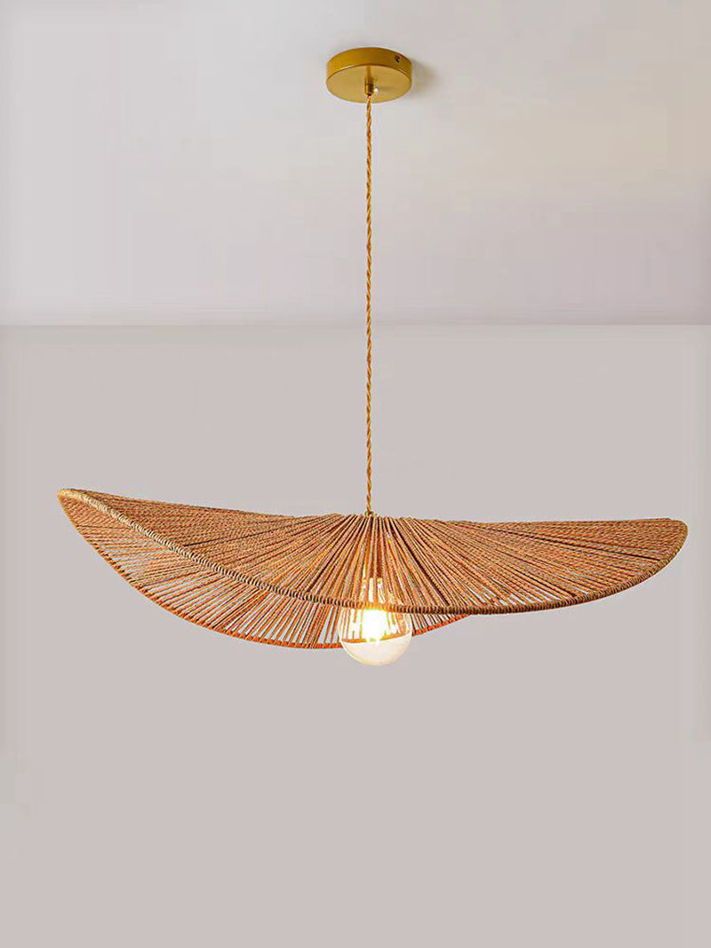 24'' Rattan Flower Pendant Light Dia.60cm
