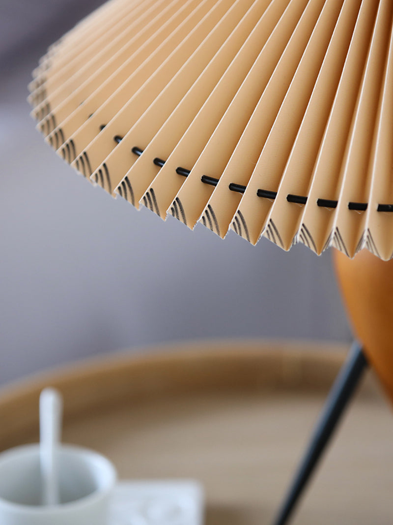 Tax include Solid Wood Desk Lamp Farmhouse Handmade Paper Lampshade