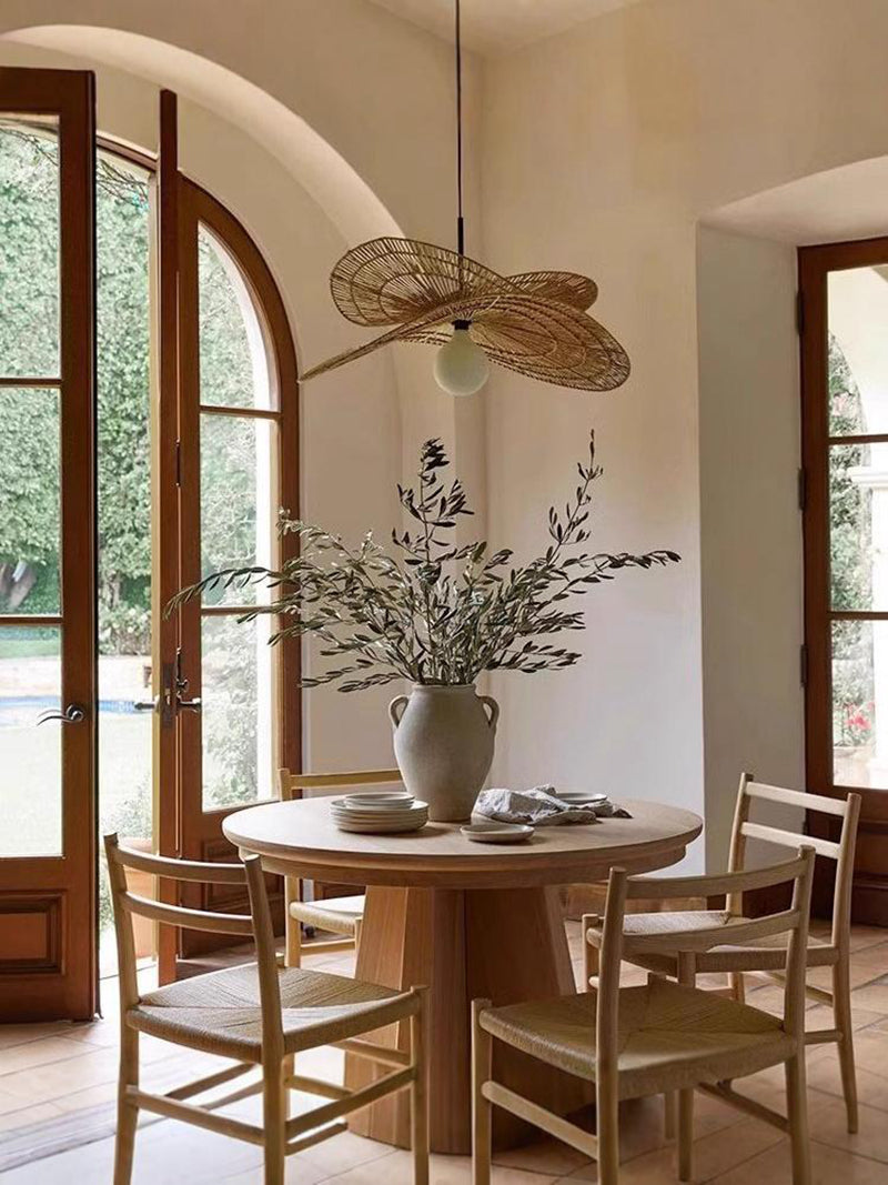 Tax Include Rattan Pendant Light Hand-woven Lamp Chandelier Natural Home Decor
