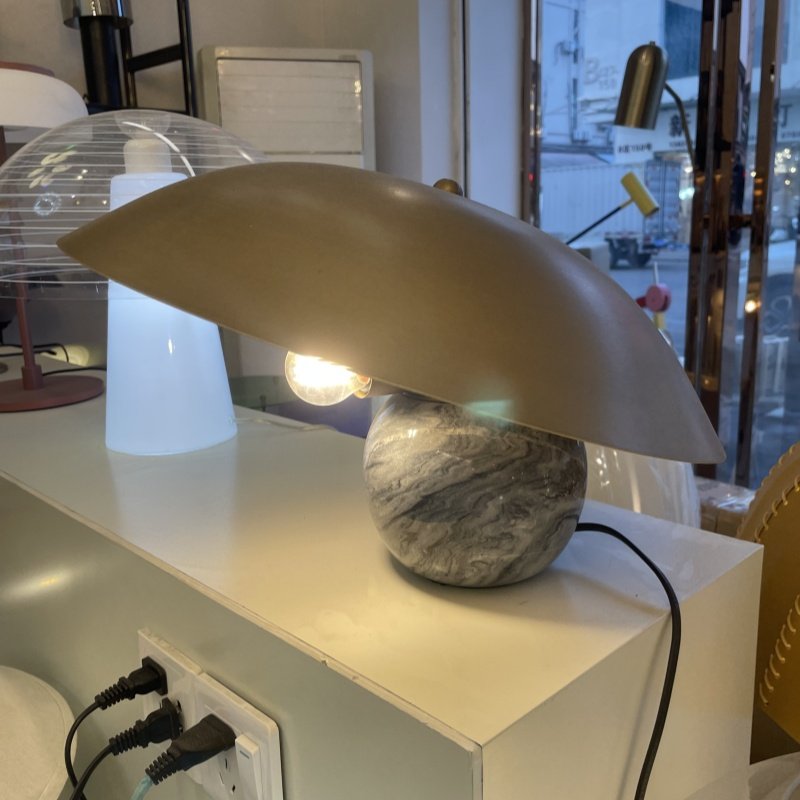 Son Real Table Lamp Marble Base Tax Include