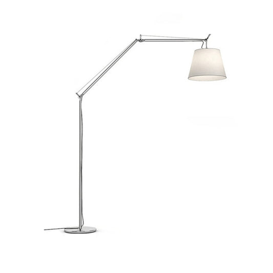 Designer Swing Arm Arched Metal Floor Lamp With Adjustable Body