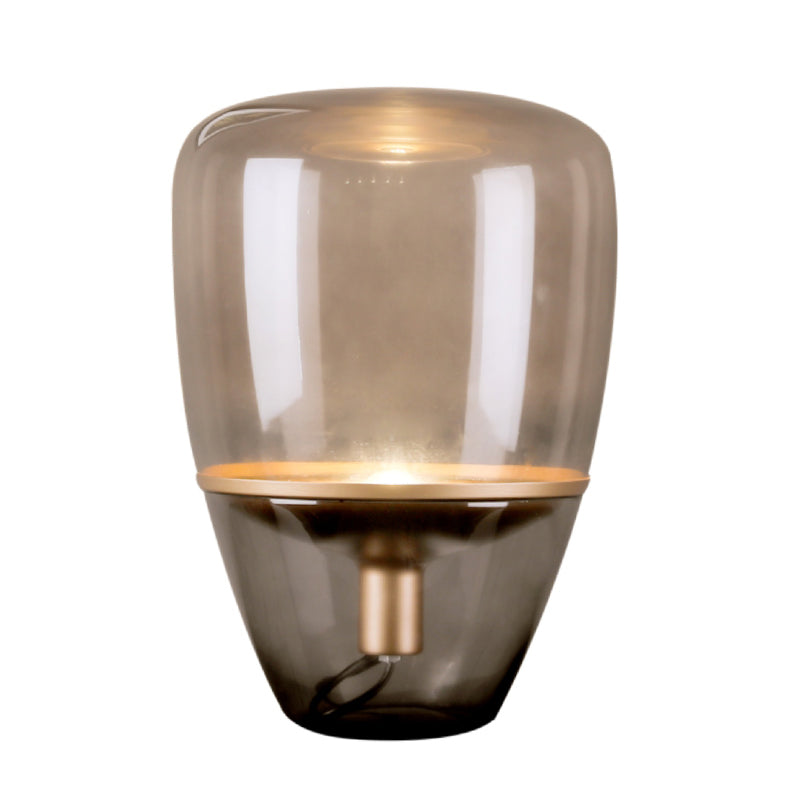 Designer Cup Shaped Glass Table Lamp