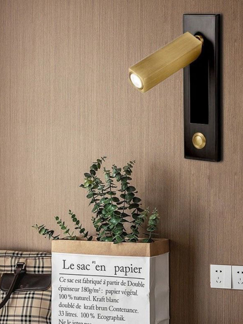 Wall Reading Lamp Bedroom Simple Decoration Warm White with Switch