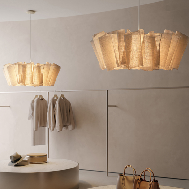 Tax Include French Creamy Style Led Pendant Lights Bedroom Art Decor