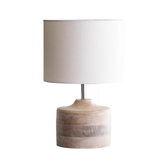 Nordic Designer Wooden Table Lamp Bedroom Hotel Art Led Decorative Solid Wood Atmosphere Bedside Decor