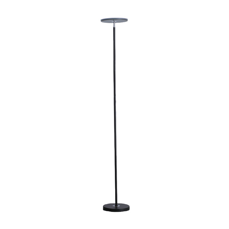 Traditional Column Adjustable 50"-70" Floor Lamp With Acrylic Lampshade