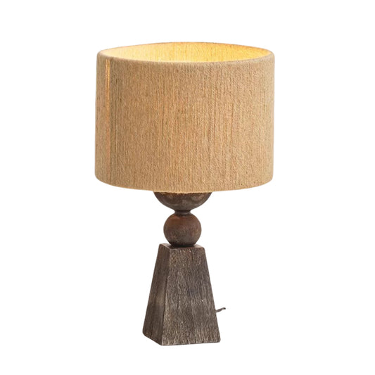 Japanese E27 Style LED Wood Table Lamp Nordic Bedroom bedside lamp for Study Room