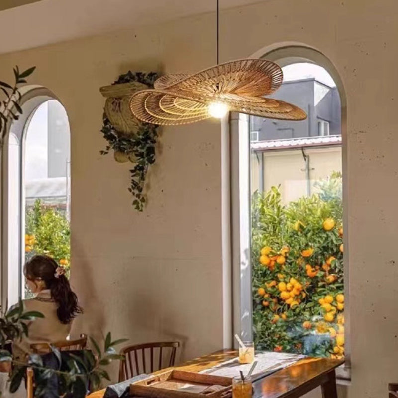 Tax Include Rattan Pendant Light Hand-woven Lamp Chandelier Natural Home Decor