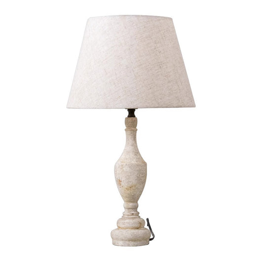 Vintage Wood Table Lamps For Bedroom Lamp Nightstand Desk Lamp For Living Room Dresser Hotel Office Study ﻿