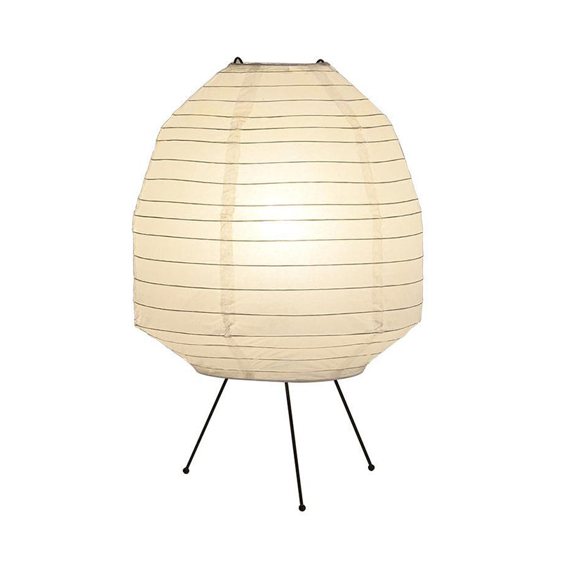 Japanese Rice Paper Table Lamps  Bedroom Home hotel Decor Living Room Lantern Light Fixtures
