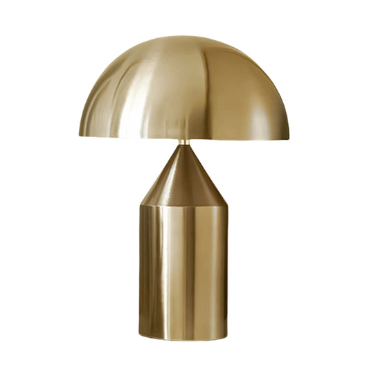 Simple Delicate Mushroom Metal Table Lamp