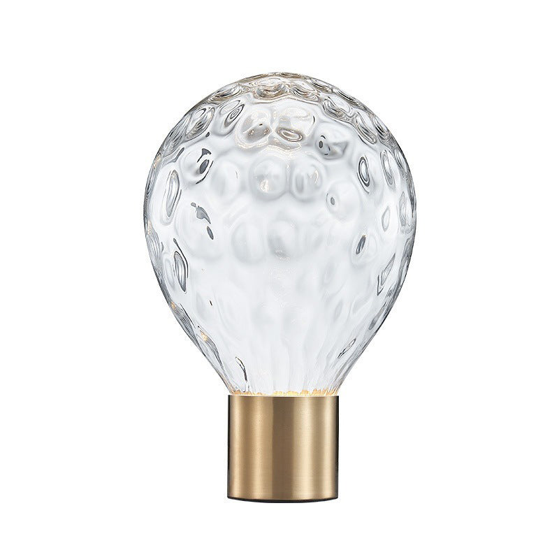 Postmodern Creative Glass Desk Lamp Designer Sample Room Living Room Bedroom Bedside Lamp