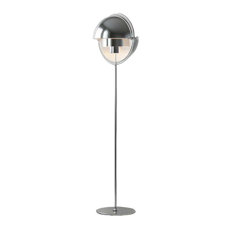 Novelty 61" Column Hemisphere Metal Floor Lamp