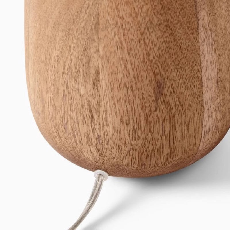 Nordic Wood Table Lamp Cloth Lampshade Table Lights for Living Room Bedroom Fixture