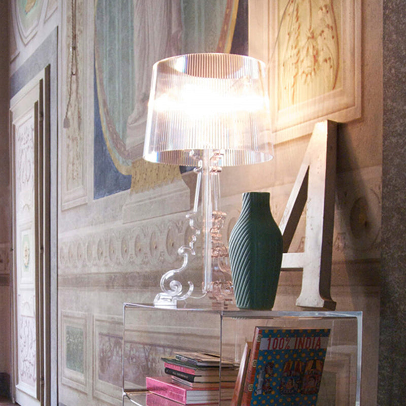 Italy Design Acrylic Led Table Lamps for Living Room Beside Lamp Desk Lamp Acrylic Body Lampshade