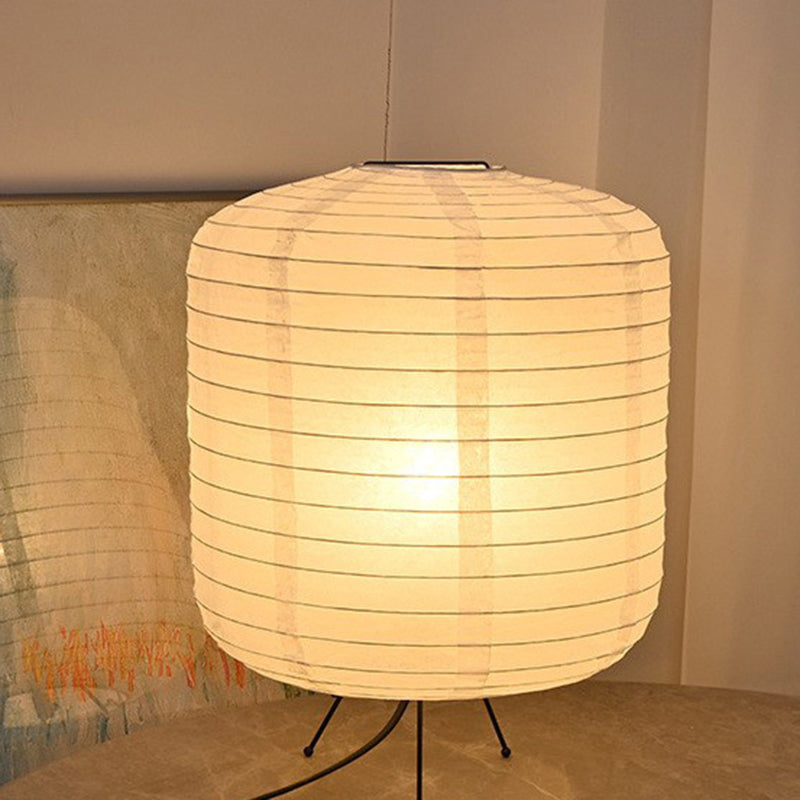 Japanese Rice Paper Table Lamps Design Desk Lamp Bedroom Home Decor Study Living Room Lantern Light Fixtures