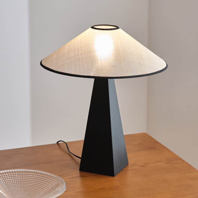 New Chinese-Style Medieval Style Wooden Table Lamp Bedroom Bedside Lamp Modern Simple
