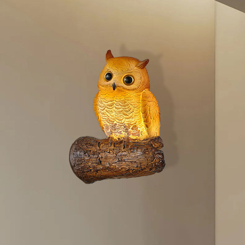 Owl Wall Light Led G4 for Interior Decor Foyer Corridor Bedroom Illumination Garden Tree Landscape Wall Light