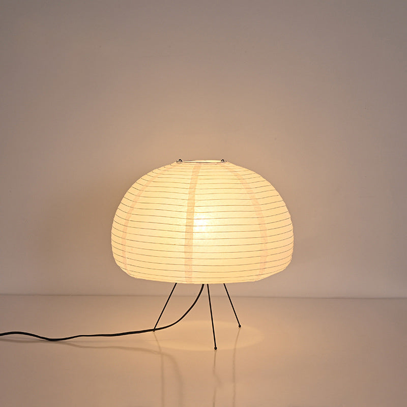 Noguchi Style Lamp Japanese Rice Paper Table Lamp Minimalist Bedside Lamp Eye-Protection  Desk Light
